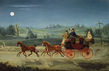 Le carrosse royal de Bath, Bristol et Londres de nuit